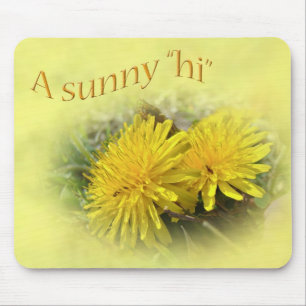 Dandelions - Een zonnige Hi Muismat