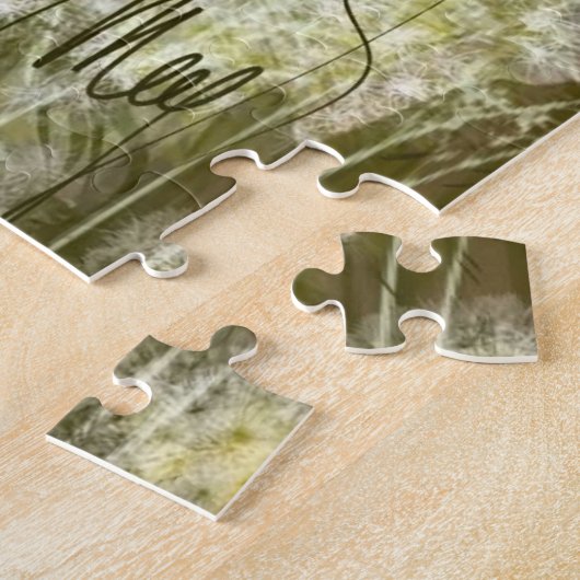 Dandelions Fantasy Jigsaw Puzzle Legpuzzel (Zijkant)