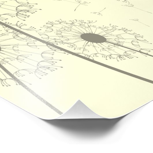 Dandelions Foto Afdruk (Hoek)