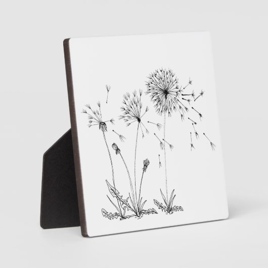 Dandelions Fotoplaat (Voorkant)