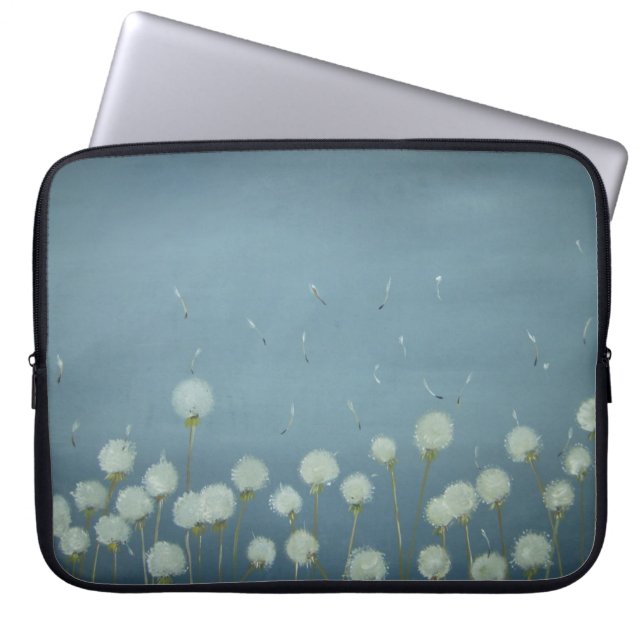 Dandelions gaan naar Seed!! Laptop Sleeve (Voorkant)