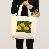 Dandelions Grote Tote Bag (Voorkant (product))