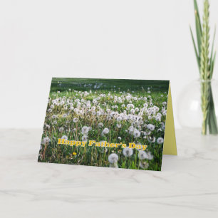 Dandelions Happy Vaderdag Humor Kaart