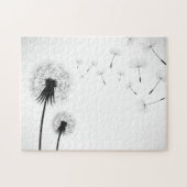 Dandelions in Silhouette Legpuzzel (Horizontaal)