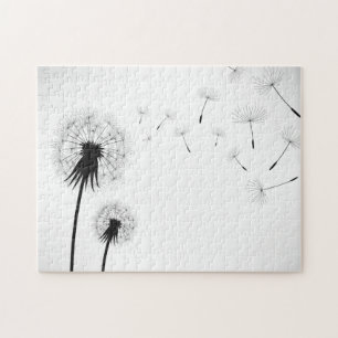 Dandelions in Silhouette Legpuzzel