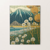 Dandelions Japanse kunst Legpuzzel (Verticaal)