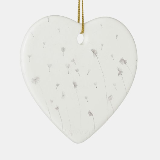 Dandelions Keramisch Ornament (Rechts)