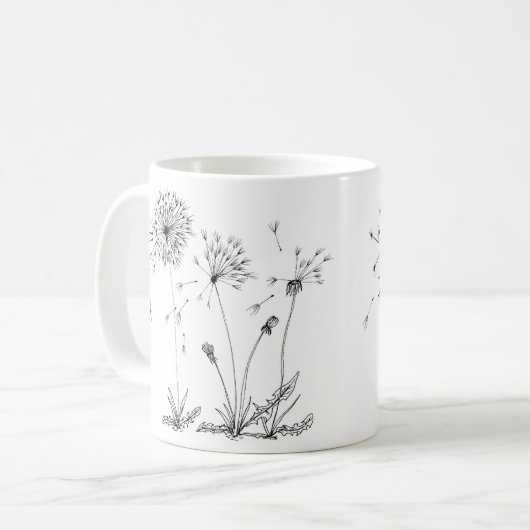 Dandelions Koffiemok (Voorkant links)