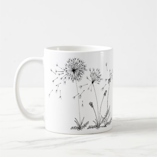 Dandelions Koffiemok (Links)