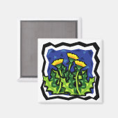 Dandelions Magneet (Voorkant / Achterkant)