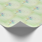 Dandelions met Muzieknoten Cadeaupapier (Hoek)