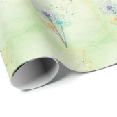 Dandelions met Muzieknoten Cadeaupapier (Rol Hoek)