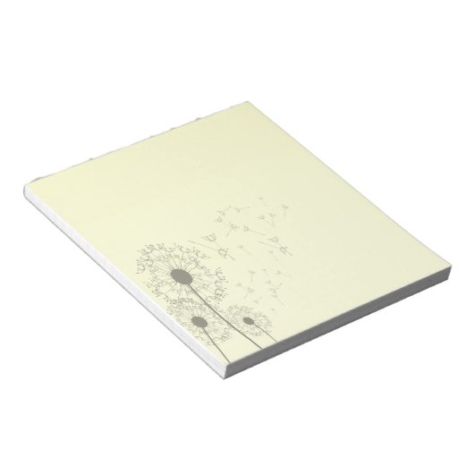 Dandelions Notitieblok (Schuin)