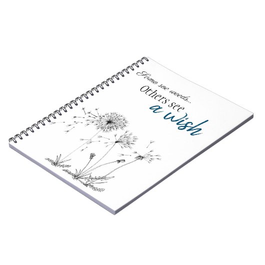Dandelions Notitieboek (Linkerzijde)