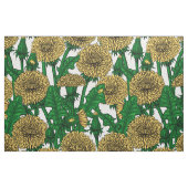 Dandelions op wit stof (Fat Quarter)