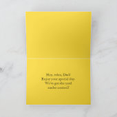 Dandelions Pap Happy Vaderdag Humor Kaart (Binnen)