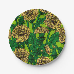 Dandelions Papieren Bordje