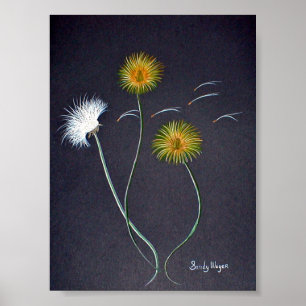 Dandelions Poster afdrukken Groot