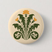 Dandelions Ronde Button 5,7 Cm (Voorkant)