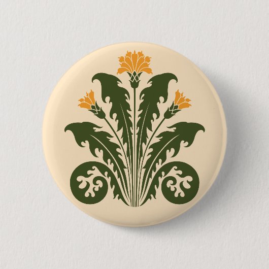 Dandelions Ronde Button 5,7 Cm (Voorkant)