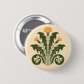 Dandelions Ronde Button 5,7 Cm (Voorkant /achterkant)