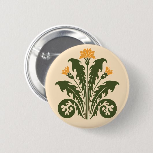 Dandelions Ronde Button 5,7 Cm (Voorkant /achterkant)