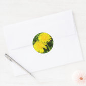 Dandelions Ronde Sticker (Envelop)