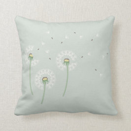 Dandelions Sage Kussen