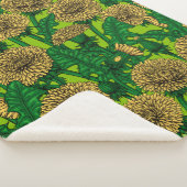 Dandelions Sherpa Deken (3/4)