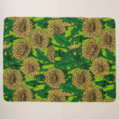 Dandelions Sherpa Deken (Voorkant (horizontaal))