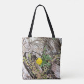Dandelions stilleven tote bag (Achterkant)