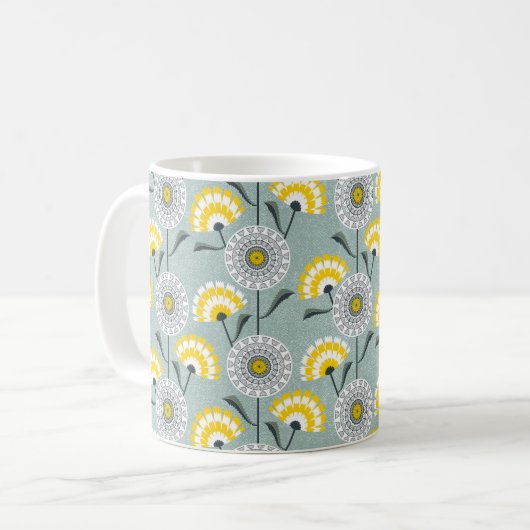 Dandelions, veld koffiemok (Voorkant links)