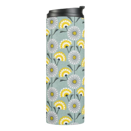 Dandelions, veld thermosbeker (Gedraaid links)