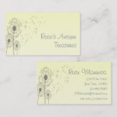 Dandelions Visitekaartje (Voorkant / Achterkant)