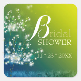 Dandelions Vrijgezellenfeest Vierkante Sticker