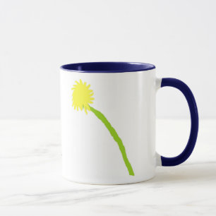 "Dandelions zijn ook bloemen" mok