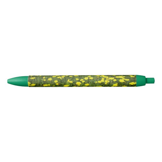 Dandelions Zwarte Inkt Pen (Voorkant)
