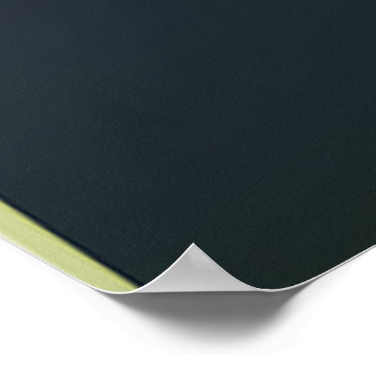 Dandelionschilderij gepersonaliseerd poster (Hoek)