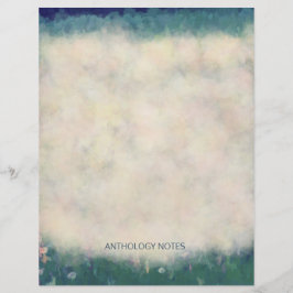 Dandelionveld vernissen met botanische verf