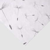 Dandelionzaad drijven tissuepapier (Detail)