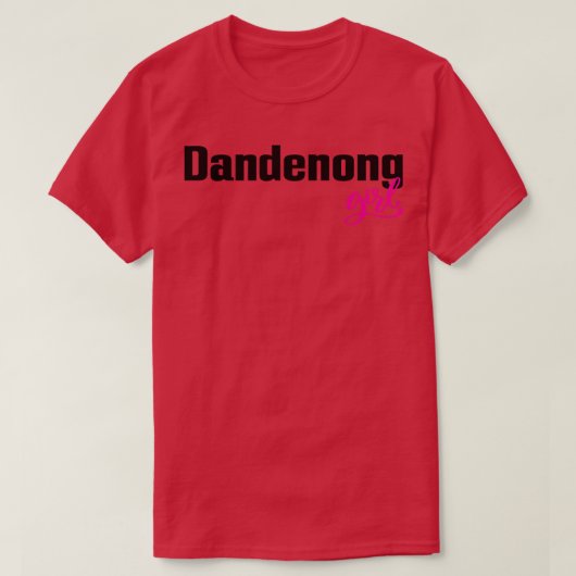 Dandenong Meisje T-shirt (Design voorkant)