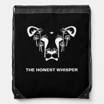 Dandi Lion Drawstring Bag (zwart)