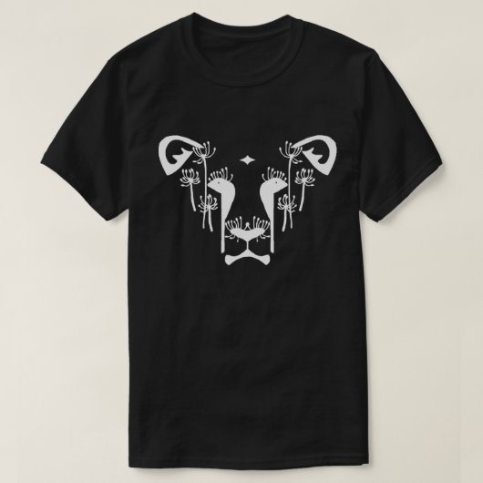 Dandi Lion Large Logo T-Shirt (zwart) (Design voorkant)