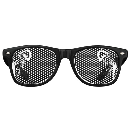 Dandi Lion Shades Retro Zonnebril (Voorkant)