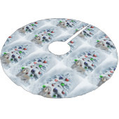 Dandie Dinmont Kerstmis Kerstboom Rok (Gekanteld)