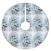 Dandie Dinmont Kerstmis Kerstboom Rok (Voorkant)