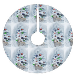 Dandie Dinmont Kerstmis Kerstboom Rok