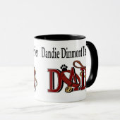 Dandie Dinmont Terrier Dad Gifts Mok (Voorkant rechts)