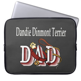 Dandie Dinmont Terrier Dad Laptop Sleeve