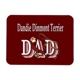 Dandie Dinmont Terrier DAD Magneet